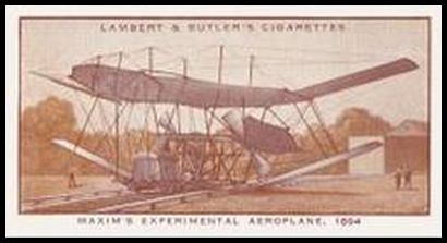 4 Maxim's Experimental Aeroplane, 1894